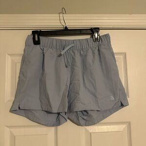The North Face Blue Athletic Shorts Lightweight Elastic Waist
